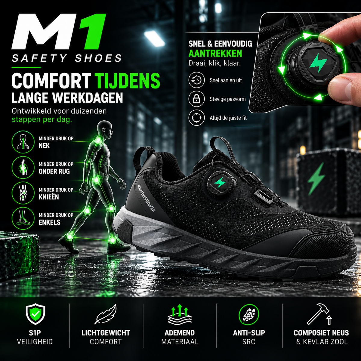 Marathonworker M2 – S1P Werkschoen